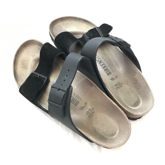Birkenstock Arizona Split Size 36/Women's 5/5.5 Black - Picture 7 of 14